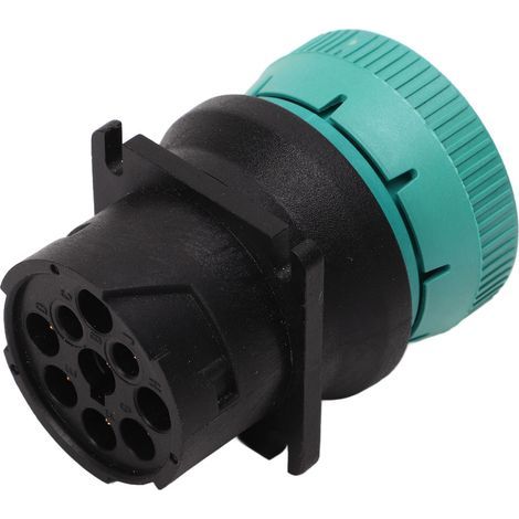 Adaptateur J1939 9 broches pour diagnostic camion, remplacement Paccar Nexiq Data Link, connecteur prise diagnostic poids lourd, interface bus CAN, pièce compatible, robuste.