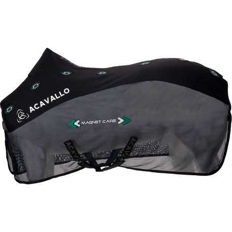 165 CM, Nero: Coperta per magnetoterapia  in 3D Air-Mesh con 32 potenti magneti