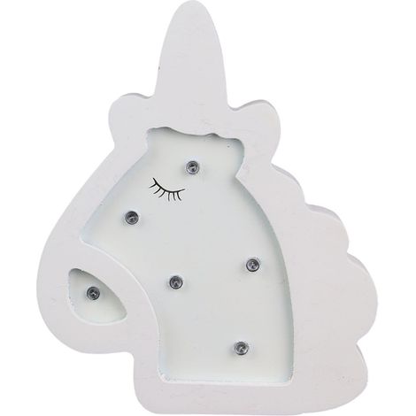 Lampe enfant 6 LED à éclairage doux LICORNE