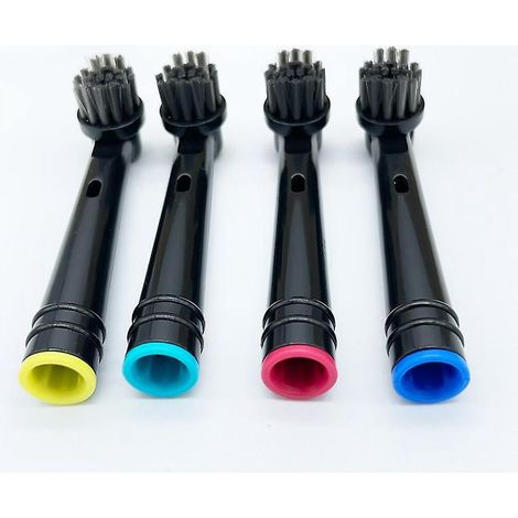 4 Ttes De Brosse  Dents Lectrique En Charbon De Bambou Pour Oral B, Ttes De Brosse  Dents Rotatives Lectriques Oral B, Lot De 4 Pour Adultes Et En (1/4)