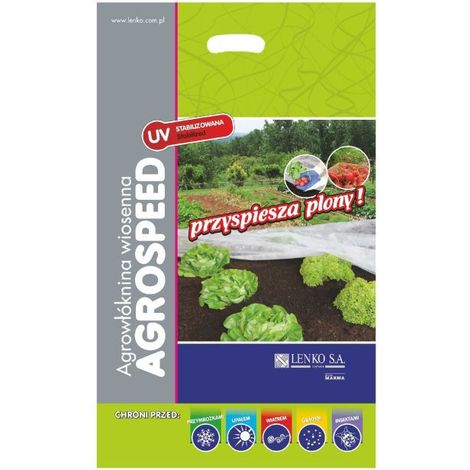 Agrotextile blanc 17G agrospeed 1,65M - S-BW 8501 A