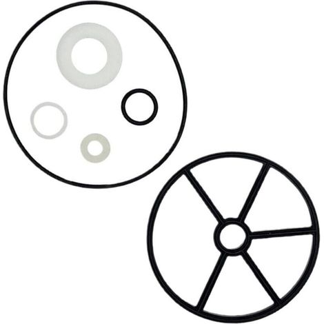 Guarnizione per pompa piscina - Guarnizione per valvola pompa piscina, guarnizione per valvola multiporta e filtro a sabbia, kit di riparazione -Crezuo