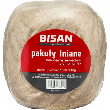 Dichtungsfasern bisan hemp sealing fibers Natur feuchtigkeitsbeständig (1/3)