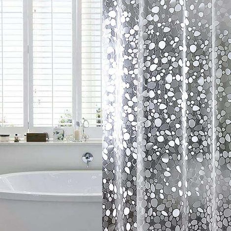 Jiajia AI, Rideau de Douche Anti moisissure 180 x 180 pour jardin, terrasse et extérieur (1/5)