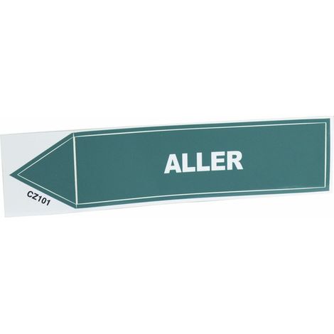 Étiquette souple adhésive aller (X 10) - DIFF