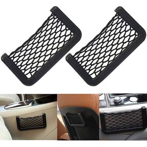 Deux pièces filet de rangement élastique voiture filet de rangement support de rangement magazine filet de rangement RV filet de rangement RV filet de rangement-158cm (1/2)