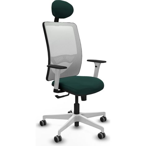 Bürostuhl piqueras y crespo Zulema weiß Schaumstoff hoher Dichte (1/2)