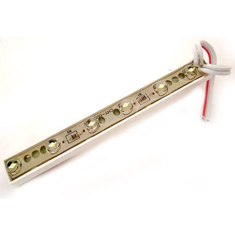 Modulo Mattone LED 6 LED Superflux Bianco 12V Impermeabile