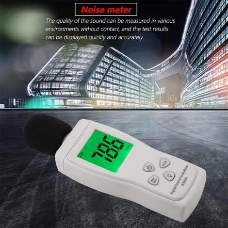 SMART SENSOR AS804 Digitales Schallpegelmessgerät Prüfmonitor 30-130 dBA (1/5)