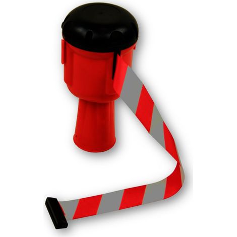 Barrière sécurité RS PRO Rouge en Acier inoxydable ( Prix pour 1 )