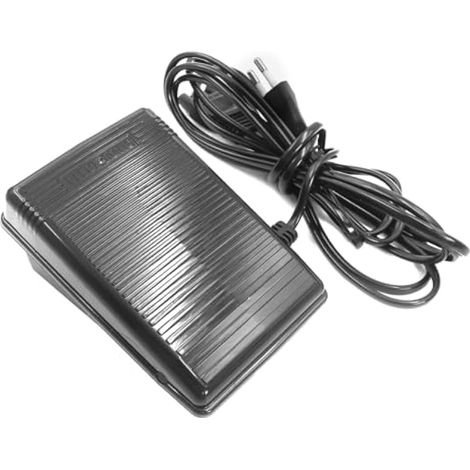 Pédale universelle pour machine à coudre avec commande électronique et cordon d'alimentation (220V) - pour machines à coudre électriques domestiques (1/5)