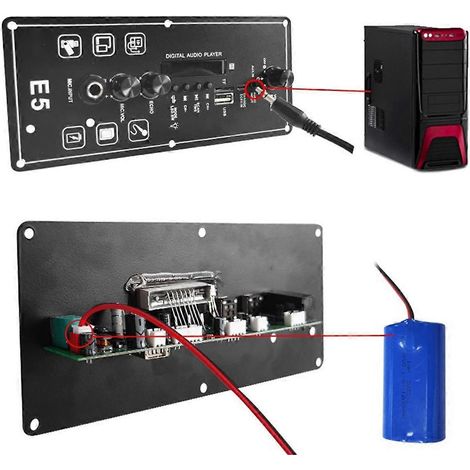 Bluetooth-Audio-Verstärkerplatine mit 15 W und FM-Bluetooth-Audio für tragbare Lautsprecher (1/5)