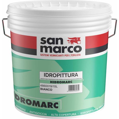 Hidromarc traspirante per interni bianca lt 2,5
