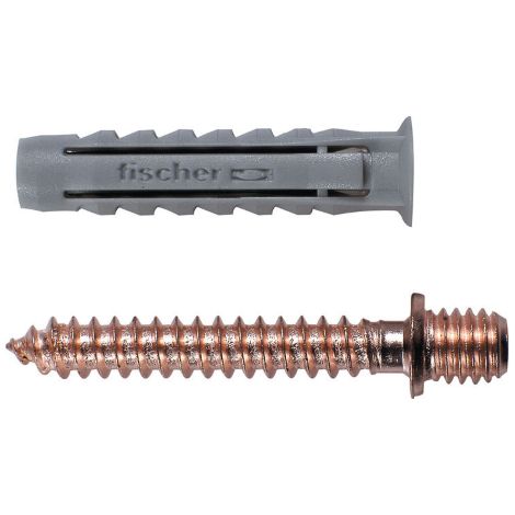 100 pcs Fischer chevilles SX 6DV cheville pour tube colliers tube