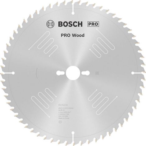 Bosch PRO Wood Circular Saw Blade 305 x 3.2 x 30 mm T60 2608641768