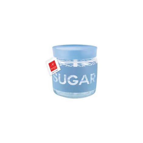 BARATTOLO GIARA SOFT SUGAR- - ø mm.106 cl.75 - altezza mm.126 - 6 pezzi BORMIOLI