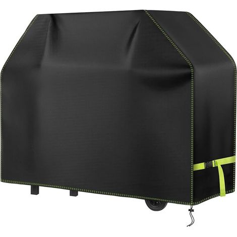 Housse Barbecue Exterieur, 420D Oxford Bache Barbecue Imperméable 100 x 60 x 110 cm, Housse De Protection Anti-Vent/Solei/l'eau, Housse Plancha Convient la Plupart des Grills (1/5)