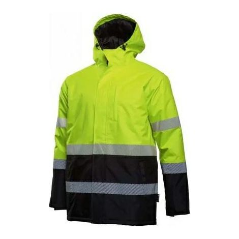 Veste réfléchissante isolée Hogert jaune Adel, taille XL (1/2)
