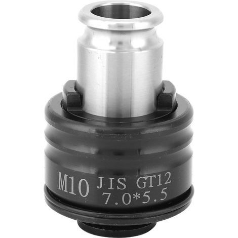 JIS GT12 Mandrin de taraudage compact, accessoire mécanique pour perceuse, modèle M10, pièce d'équipement de précision. (1/5)