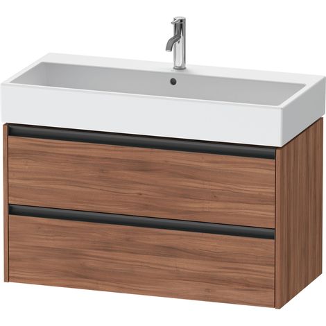 Duravit Ketho.2 bâti-support de lavabo suspendu, 2 tiroirs, (1/2)