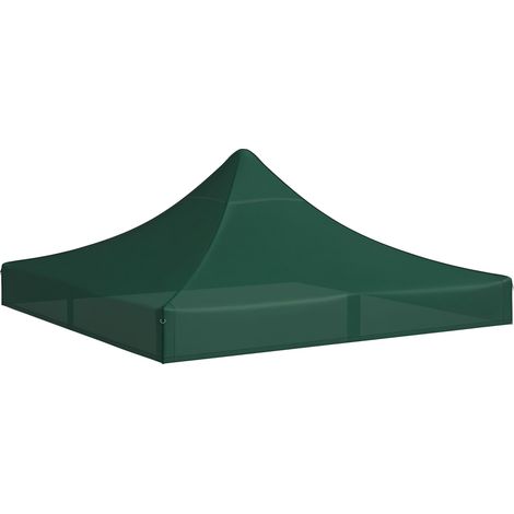Toit de rechange pour tente pliante 3x3m en toile Oxford, imperméable et anti-UV, vert foncé produit de qualité avec garantie satisfait ou remboursé