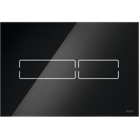 TECElux mini plaque de commande 9240961 verre noir, avec déverrouillage sans contact (1/4)