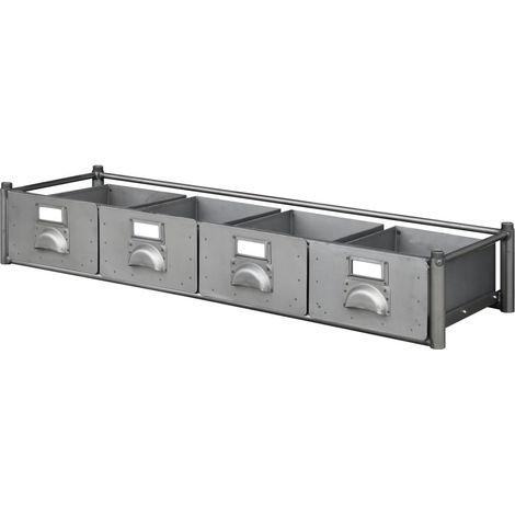 Modul 4 kleine Schubladen - 1200 x 400 x H. 190 mm 16 kg OUTIFRANCE