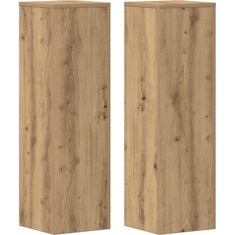 Maison Exclusive - Supporti per Piante 2 pz Rovere 25x25x80 cm in Multistrato