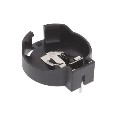 Porte-pile 1 x RS PRO CR2450, raccordement Traversant ( Prix pour 1 )