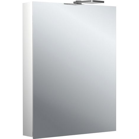 emco flat 2 Style LED-Lichtspiegelschrank mit Aufsatzleuchte, 1 (1/5)