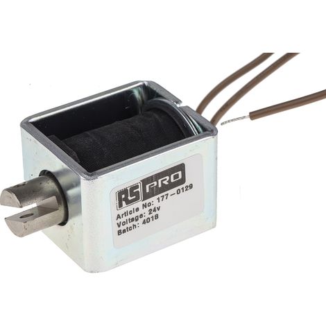 Electroaimant linéaire RS PRO 24 V 44 x 32 x 38 mm ( Prix pour 1 ) (1/3)
