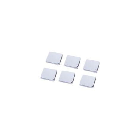 Lot de 6-Pack, le Rideau de Clips, coupe-vent, étanche à l'eau, l'auto-adhésif Duschvorhanggewichte. (1/5)
