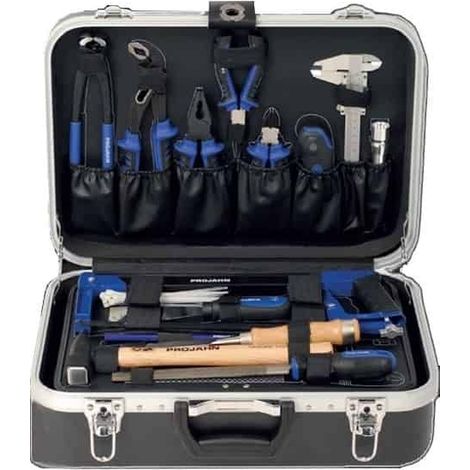 PROJAHN Valise 130 pièces pinces clés douilles embouts - 8681 (1/10)