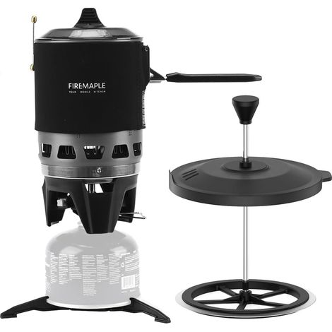 Fixed Star 3 Réchaud de Camping & Star French Press Filtre à Café (1/5)
