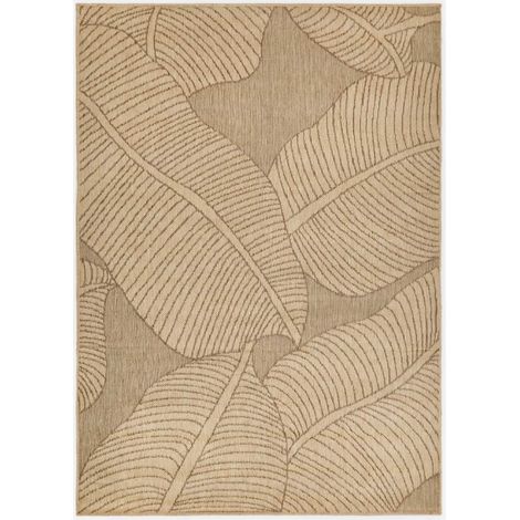 SKLUM Alfombra aus Ciana-Polypropylen Natürliche Farben 230x160 cm