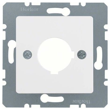 Placa de acabado Berker 143209 IP20 montaje con tornillos brillante