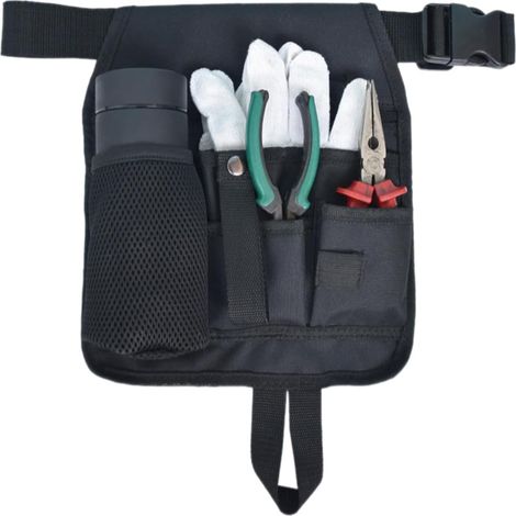 CSPARKV 1PC Werkzeugtasche mit mehreren Taschen Herren-Werkzeuggürtel, Utility-Hüfttasche, Gartenwerkzeuggürtel, Gartenwerkzeugtasche, Gartengeschenk für Männer