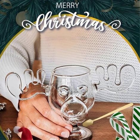 Mug de Noël Moose Clark Griswold Marty Egg Toddy 200ml Le cadeau idéal pour vos proches à Noël. Service de Noël (1/5)