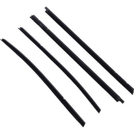 Kit de Joints d'étanchéité pour Vitres de Voiture, pour Double Cabine 2005-2015 68161-04050, Matériaux en Caoutchouc de qualité OEM, 4 Pièces pour le Confort des Passagers (1/5)