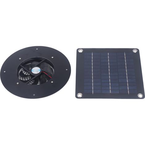 50-W-Solarventilator für Gewächshäuser und Schutzbauten, Heißluftabfuhr, Wärmeableitung, integriertes Solarpanel, effizientes Belüftungssystem (1/5)