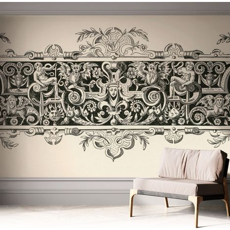 Fototapete Selbstklebend - Wanddekoration - Wandfolie - 3D Tapete Wand - Wohnungsdeko Mythologische Motive 312x219 cm (1/5)