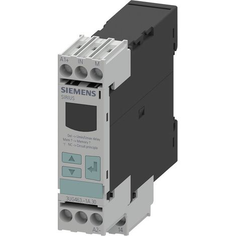 Relè di monitoraggio 24, 24 - 240, 240 V/DC, V/AC 1 scambio Siemens 3UG4631-1AW30 1 pz. (1/2)