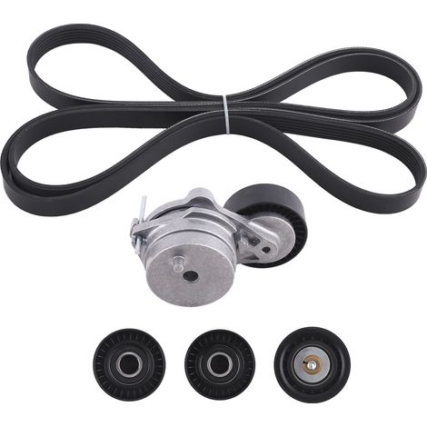 Kit de courroies d'accessoire Tendeur de Courroie For VW Touareg Audi Q7 3.0 TDI