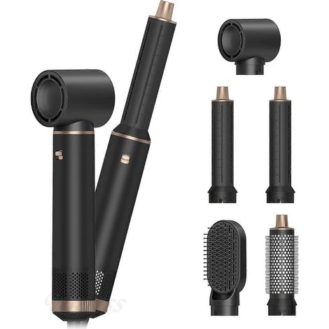 Brosse séchoir multifonction 5 en 1 avec styler à air ionique, fer à boucler et lisseur. (1/5)