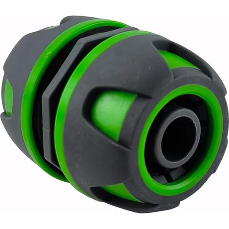 Riegopro Réparateur de tuyau de jardin - Connecteur de jonction bi-composant antidérapant (19 mm)