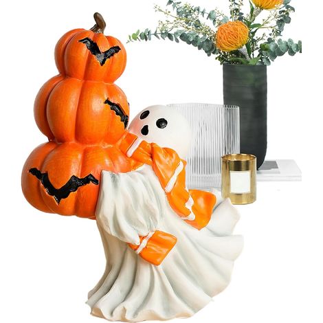 Figurine d'Halloween - décoration en résine hantée pour Halloween - objet (1/5)