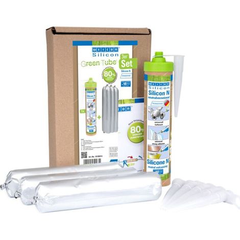 Silicon N transparent 280 ml Set