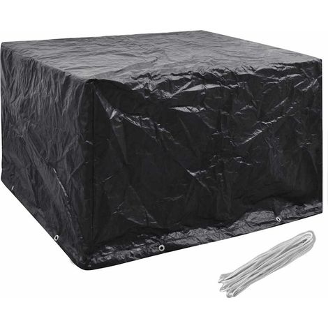 vidaXL Garden Furniture Covers 2 pcs 8 Eyelets 135x135x90 cm(2x41645)