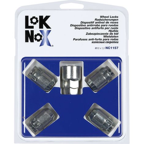 Dadi conici, kit 4 pz - Lok-Nox - F150 - F200