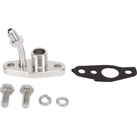 Kit de raccords d'alimentation d'huile 4AN et de bride de retour 10AN, avec joints pour turbo CT9, CT12, CT20 et CT26. (1/5)